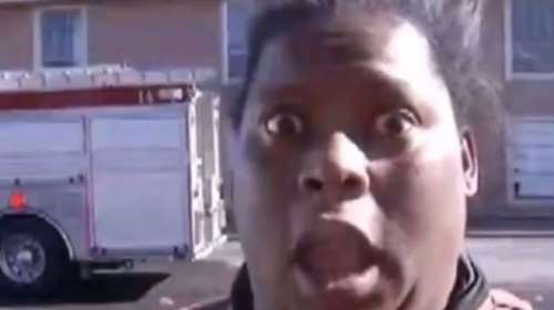 Η απίστευτη «αυτόπτης μάρτυς» που έγινε viral