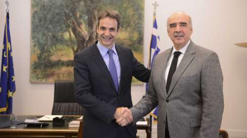 Μητσοτάκης μετά τη συνάντηση με Μεϊμαράκη:Πάντα θα έχει ρόλο ο Βαγγέλης