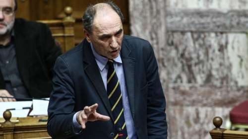 Αποστάσεις Σταθάκη από τη γραμμή Σκουρλέτη για Σκουριές