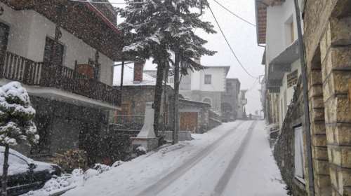 Στα λευκά η μισή Ελλάδα,δείτε τον χάρτη της κακοκαιρίας