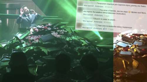 Ολα τα λεφτά -σας- λουλούδια:Πανευτυχής ο Παντελίδης για τον λουλουδοπόλεμο