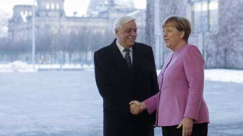 Με την Αγκελα Μέρκελ συναντάται ο Προκόπης Παυλόπουλος