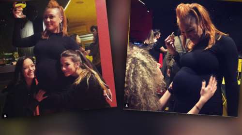 Πηνελόπη Αναστασοπούλου: Το ροκ baby shower λίγο πριν γεννήσει την κόρη της