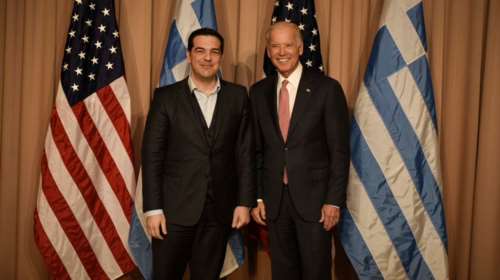 Μπάιντεν σε Τσίπρα: Κλείστε γρήγορα την αξιολόγηση