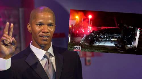 Ο Τζέιμι Φοξ έσωσε άνδρα λίγο πριν εκραγεί το αμάξι του και τον αποθεώνουν