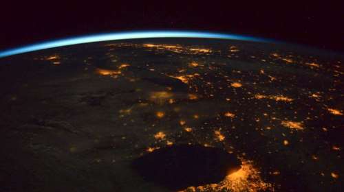 H καταιγίδα Jonas από το διάστημα στο twitter του αστροναύτη Κέλι![Εικόνες]