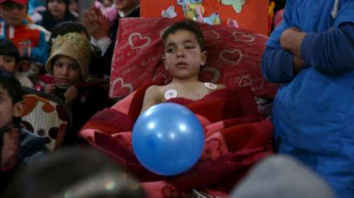 Πάρτι αγάπης για τα παιδιά του πολέμου στη Συρία