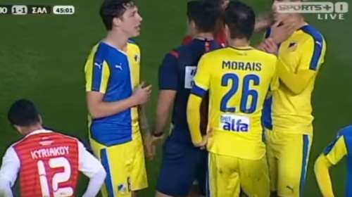 Σάλος για το unfair του Γιαννιώτα με τον ΑΠΟΕΛ