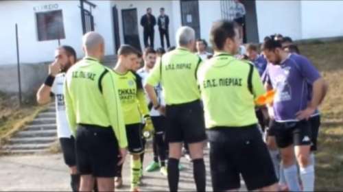 Επική ομιλία διαιτητή σε ποδοσφαιριστές (video)