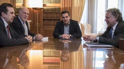 Τσίπρας και Κατρούγκαλος είδαν την ΟΚΕ για ασφαλιστικό