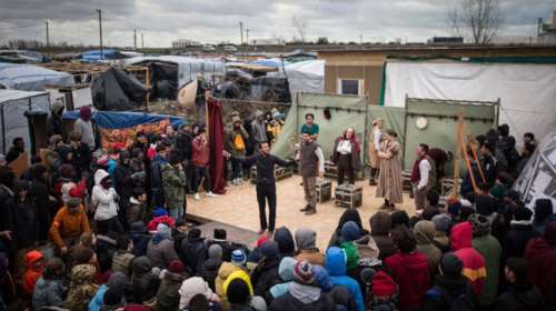 Άμλετ στο στρατόπεδο προσφύγων στο Καλαί