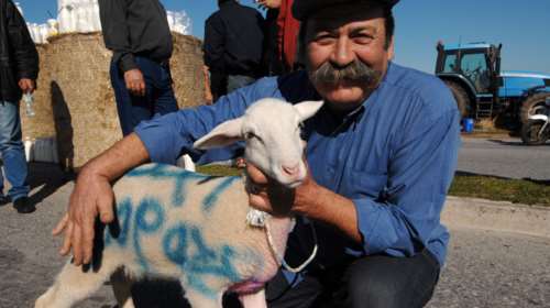 Αγρότες: Θα μπούμε στην Αθήνα με ...ζώα και τρακτέρ