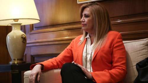 Γεννηματά: Ήρθε η στιγμή να ενωθεί η κεντροαριστερά