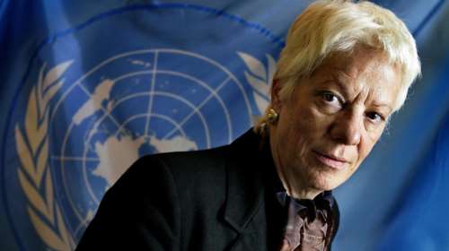 Κάρλα Ντε Πόντε: Οι ρωσικοί βομβαρδισμοί στη Συρία «είναι καλό πράγμα»