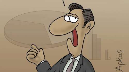 To εκπληκτικό ολόφρεσκο σκίτσο του Αρκά για το μέλλον της χώρας