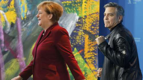 Γιατί ο Κλούνεϊ θα συναντήσει την καγκελάριο Μέρκελ