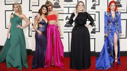 Λαμπερές και σέξι εμφανίσεις στο κόκκινο χαλί των βραβείων Grammy