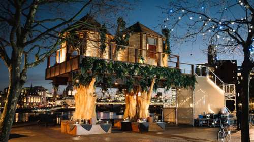 Ένα μοναδικό δεντρόσπιτο στη καρδιά του Λονδίνου