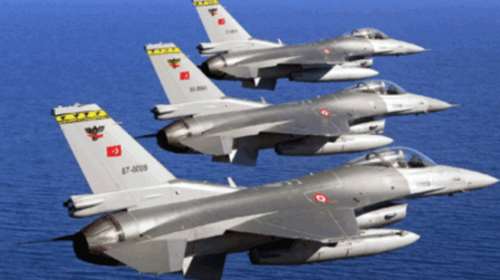 Μπαράζ παραβιάσεων από οπλισμένα τουρκικά μαχητικά