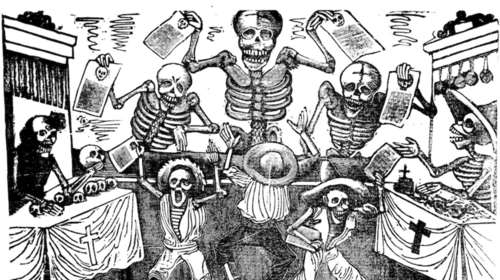 Χοσέ Γουαδαλούπε Ποσάδα στην Πινακοθήκη του Δήμου Αθηναίων