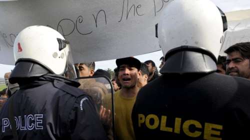 Σε εξέλιξη αστυνομική επιχείρηση στην Ειδομένη για τη σιδηροδρομική γραμμή