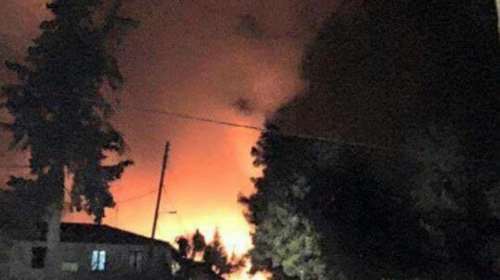 Φωτιά στα Γιαννιτσά σε στρατόπεδο που θα υποδεχτεί πρόσφυγες