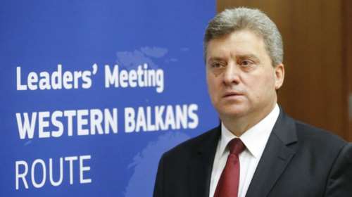 Σκοπιανός πρόεδρος: Αν περιμέναμε την Ε.Ε θα πλημμυρίζαμε εμείς πρόσφυγες