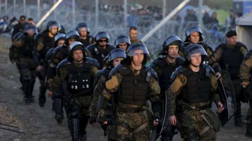 Φρούριο η Ειδομένη με κομάντος και ελικόπτερα