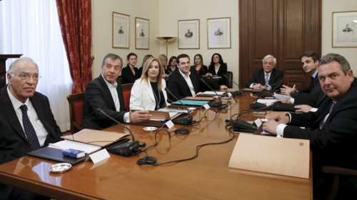 Με μεγάλες διαφωνίες η σύσκεψη των πολιτικών αρχηγών