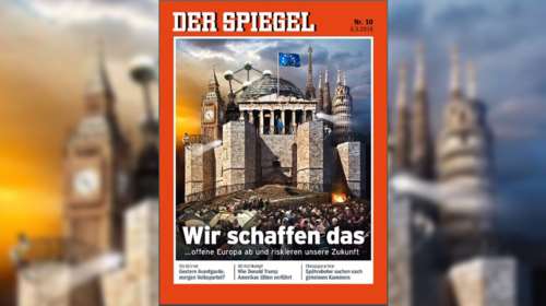 επικριτικό εξώφυλο στο Der Spiegel:Καταφέραμε να κάνουμε φρούριο την Ευρώπη