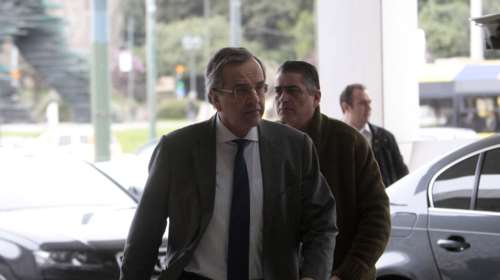 Τι γύρευε ο Σαμαράς στο...παζάρι του Χίλτον