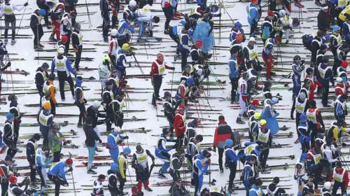 13.000 σκιέρ στον μαραθώνιο σκι της Ελβετίας