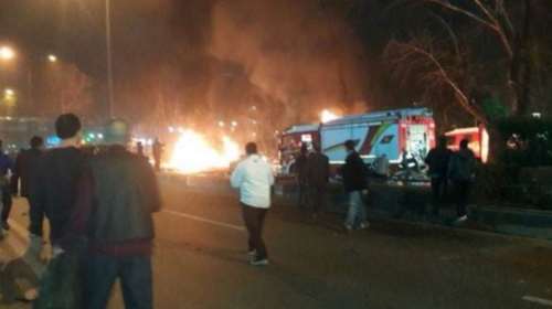 Δείτε το βίντεο από τη στιγμή της έκρηξης στην Άγκυρα