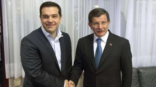 Τηλεφωνική επικοινωνία Τσίπρα - Νταβούτογλου για το μακελειό στην Άγκυρα