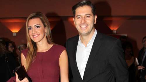 Η νέα σύντροφος του Μπουρδούμη μίλησε για πρώτη φορά για τη σχέση τους