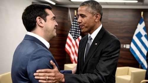 Υμνολόγιο Μαξίμου με non paper  για τον Ομπάμα