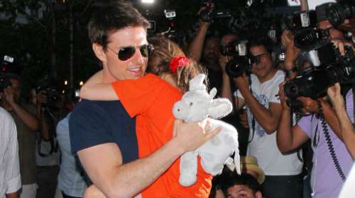 Η συγκινητική επανασύνδεση του Τομ Κρουζ με την κόρη του μετά από 3 χρόνια