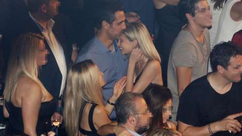 Νίκη Κάρτσωνα - Νίκος Χατζής: Τρυφερά στιγμιότυπα σε σπάνια βραδινή έξοδο