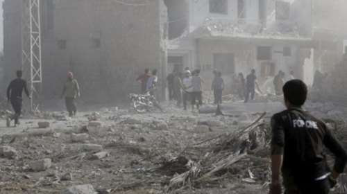 Ψεύτικες οι φωτογραφίες του βομβαρδισμένου σχολείου στη Συρία