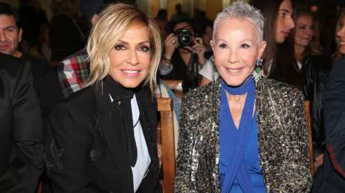 Ζωή Λάσκαρη - Αννα Βίσση: Κομψές και λαμπερές σε κοινή εμφάνιση [Εικόνες]