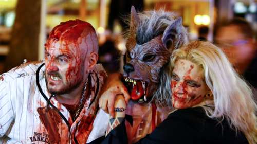 Halloween  α λα Γερμανικά: Τα ζόμπι βγήκαν παγανιά