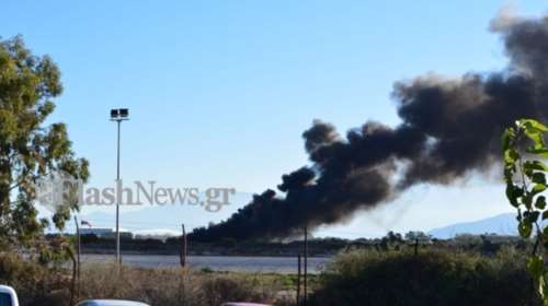 Χανιά: Στις φλόγες ελληνικό F-16, σε σοβαρή κατάσταση ο πιλότος