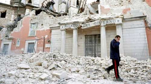 Ένας νέος σεισμός χτύπησε τις ίδιες περιοχές στην Ιταλία