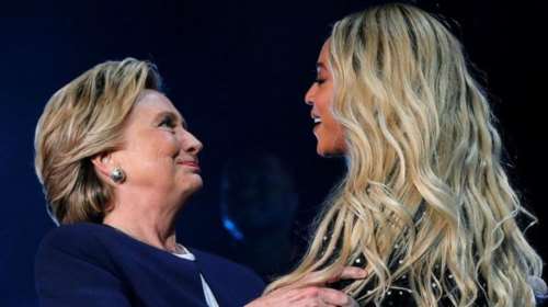 H Μπιγιονσέ βγαίνει δυναμικά μπροστά υπέρ της Χίλαρι