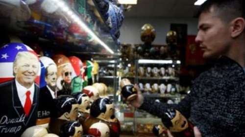 Κατάστημα έφτιαξε μπάμπουσκες με τη μορφή του Ντόναλντ Τραμπ