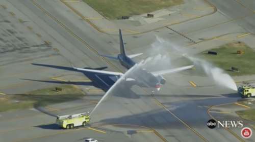 Εντυπωσιακή αναχώρηση του Ντόναλντ Τραμπ για την Ουάσιγκτον