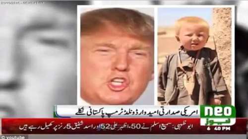 Χαμός στο twitter με φήμη ότι ο Τραμπ γεννήθηκε στο Πακιστάν