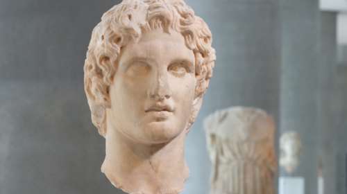 Η προτομή του Μ. Αλεξάνδρου της Ακρόπολης που εντυπωσίασε τον Ομπάμα