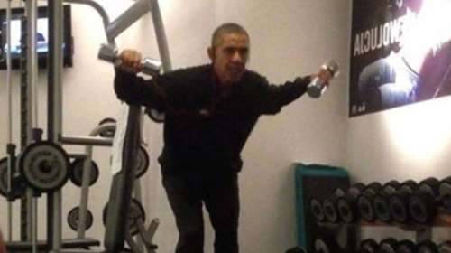 Πρωινή γυμναστική έκανε ο Ομπάμα στο Βερολίνο