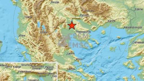 Σεισμός 4,7 βαθμών της κλίμακας Ρίχτερ στο Πολύκαστρο Κιλκίς